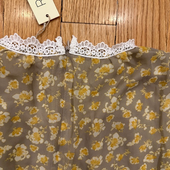 NEW NWT ROOLEE WILDE FLORAL midi maxi  dress with lace detail Size  XXL 2X - Picture 10 of 10